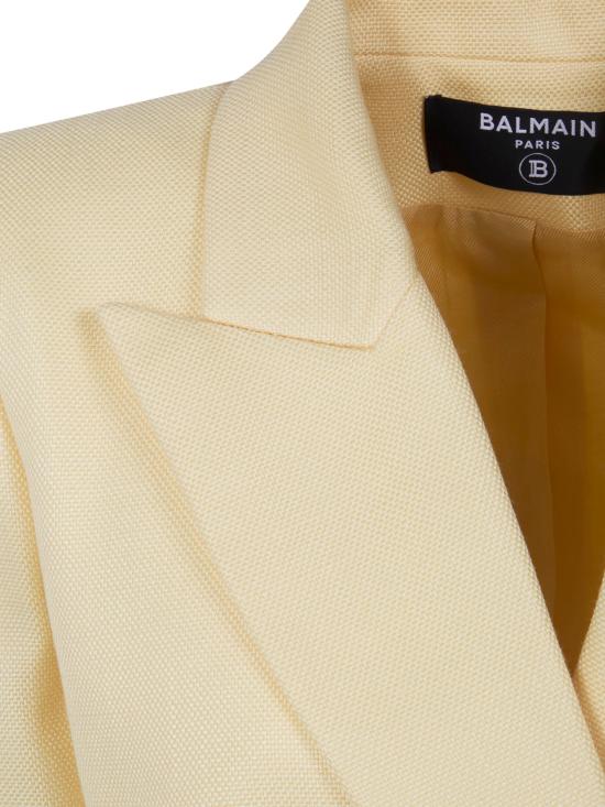 26SS 발망 수트 자켓 GF1SI650VI58 1GD YELLOW ORANGE - BALMAIN