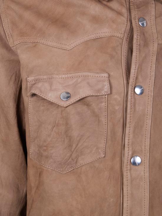 26SS 조르지오 브라토 긴팔 셔츠 12099 EARTH BROWN - GIORGIO BRATO