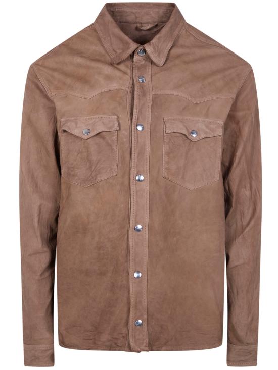 26SS 조르지오 브라토 긴팔 셔츠 12099 EARTH BROWN