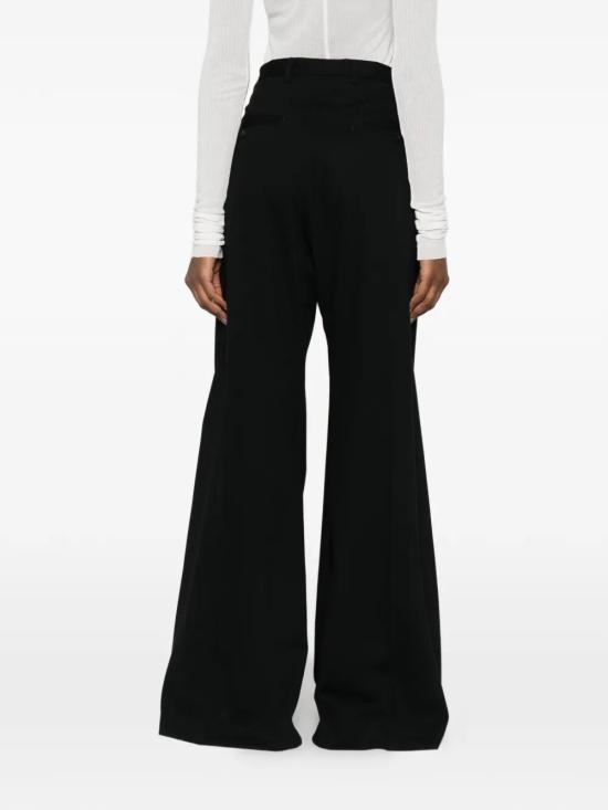 26SS 릭 오웬스 스트레이트 팬츠 RP01F6355WT 09 BLACK - RICK OWENS