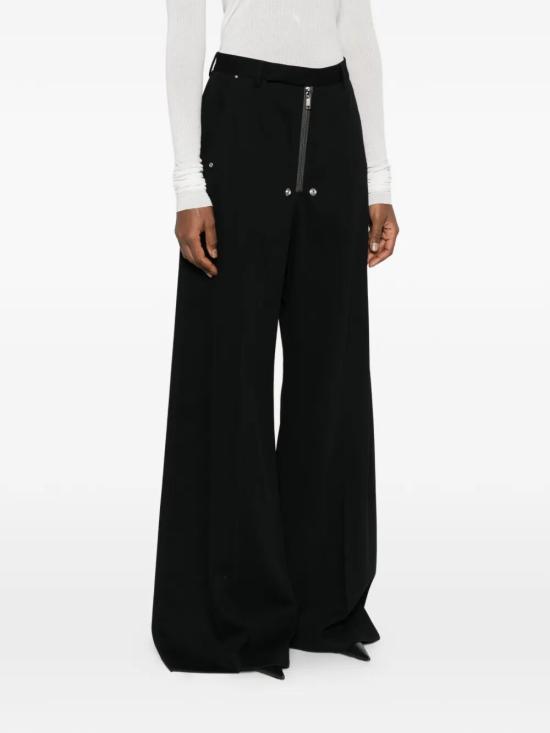 26SS 릭 오웬스 스트레이트 팬츠 RP01F6355WT 09 BLACK - RICK OWENS