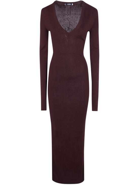 26SS 엔타이어 스튜디오 미디 원피스 ESSS26DR01290 0299 BROWN - ENTIRE STUDIOS