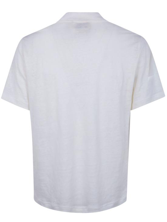 26SS 세인트바쓰 반팔 티셔츠 FRASER 01N WHITE - MC2 SAINT BARTH