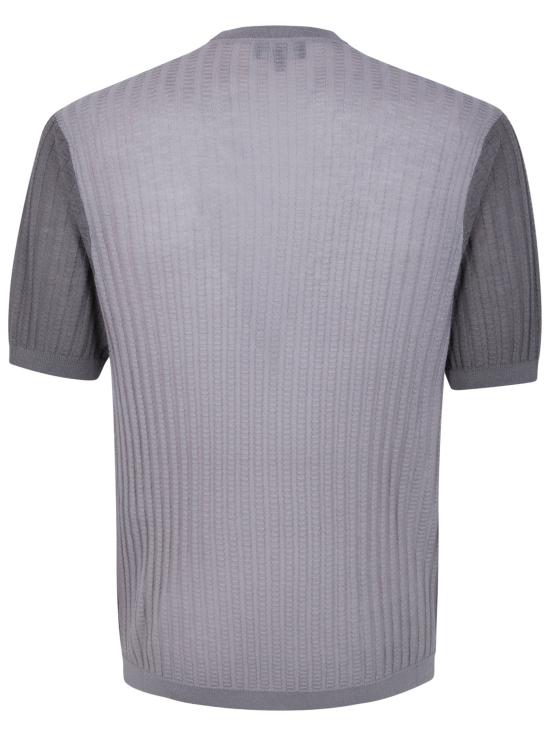 26SS 엠포리오 아르마니 반팔 티셔츠 EM004627AF25250 M8120 GREY - EMPORIO ARMANI