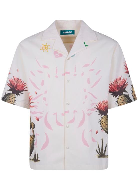 26SS 바로우 긴팔 셔츠 S6BWUASI068 013 WHITE - BARROW