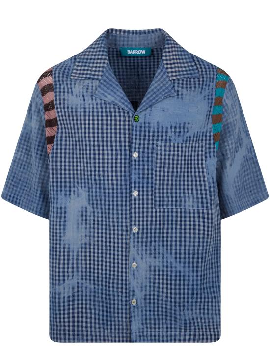 26SS 바로우 긴팔 셔츠 S6BWUASI055 172 BLUE - BARROW