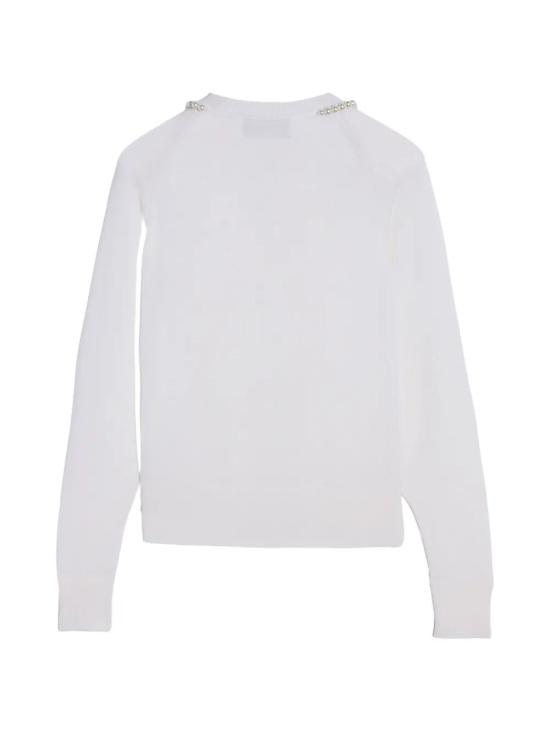 26SS 시몬로샤 스웨터 KMK13WB0647 IVORY WHITE - SIMONE ROCHA
