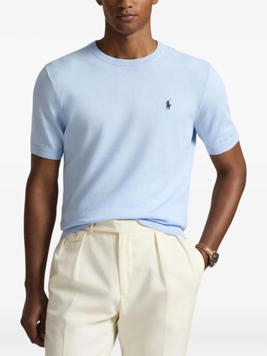 26SS 폴로 랄프로렌 스웨터 710980681501 OFFICE BLUE - POLO RALPH LAUREN