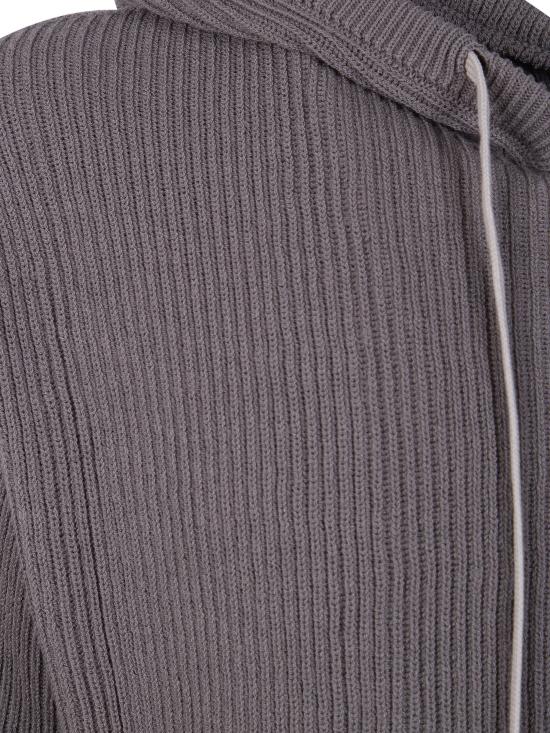 26SS 릭 오웬스 후드 티셔츠 RU01F2614KWVH 34 GREY - RICK OWENS