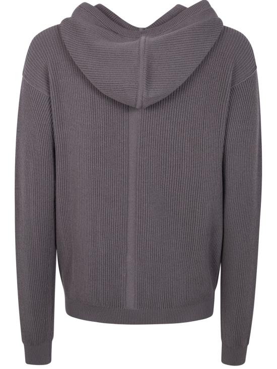 26SS 릭 오웬스 후드 티셔츠 RU01F2614KWVH 34 GREY - RICK OWENS