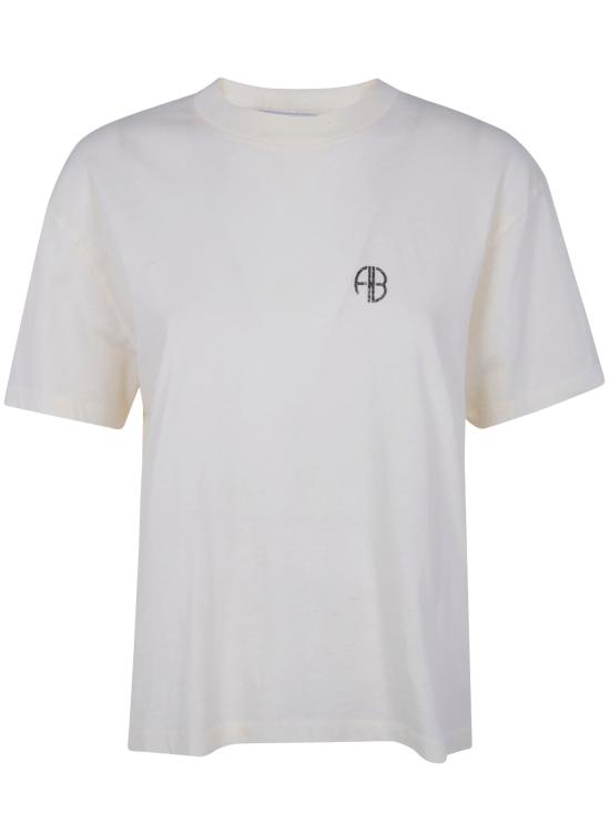 26SS 애니빙 반팔 티셔츠 A0812383WKHA2 CREAM WHITE