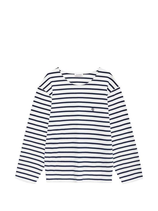 26SS 애니빙 반팔 티셔츠 A0811995STR15 NAVY BLUE