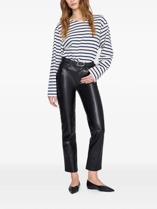 26SS 애니빙 반팔 티셔츠 A0811995STR15 NAVY BLUE - ANINE BING
