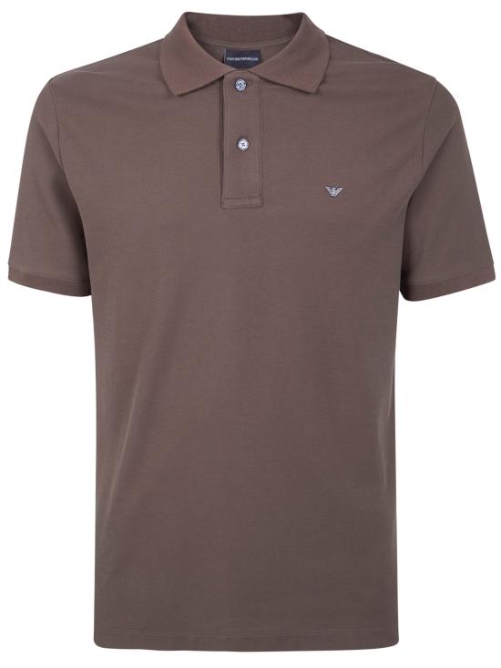 26SS 엠포리오 아르마니 반팔 티셔츠 EM005239AF10497 U6200 BROWN