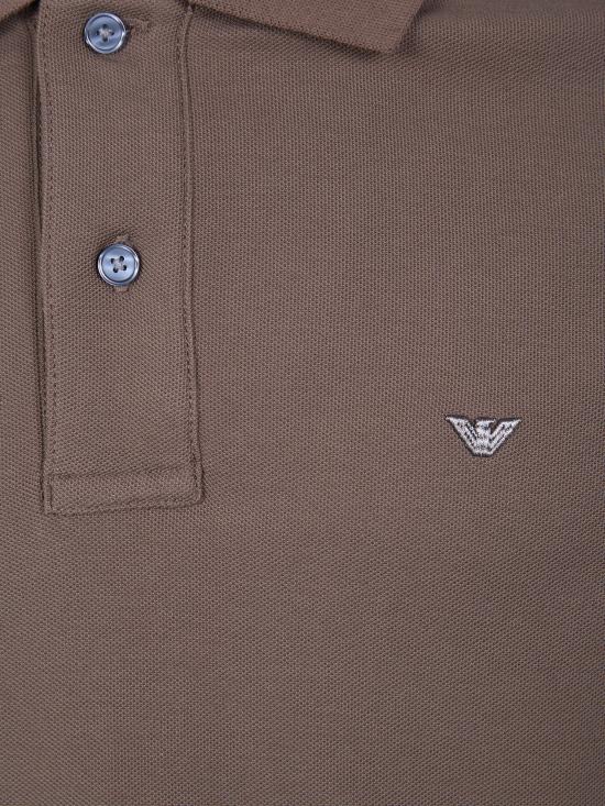 26SS 엠포리오 아르마니 반팔 티셔츠 EM005239AF10497 U6200 BROWN - EMPORIO ARMANI