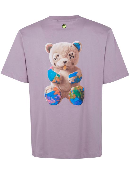 26SS 바로우 반팔 티셔츠 S6BWUATH076 963 PINK PURPLE - BARROW