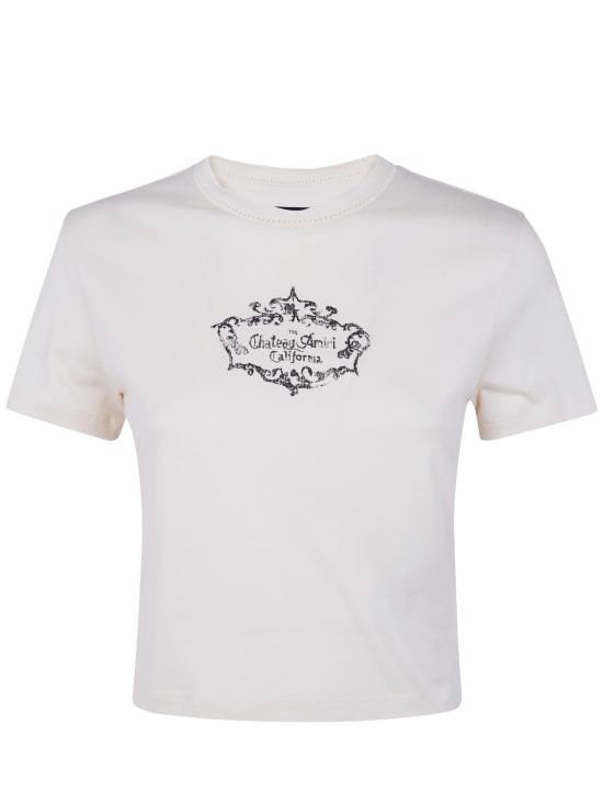 26SS 아미리 반팔 티셔츠 AWTOJR1043 ALABASTER WHITE - AMIRI