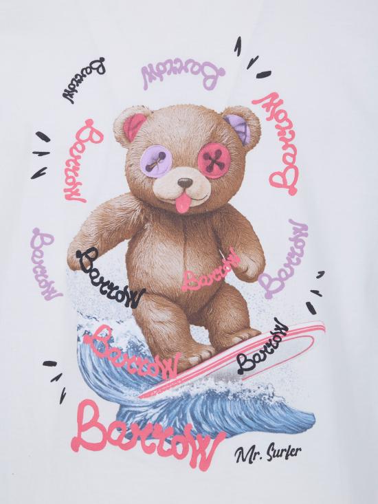 26SS 바로우 반팔 티셔츠 S6BWUATH078 412 BROWN - BARROW