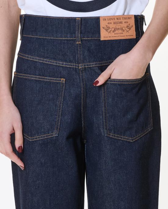 26SS 모스키노 데님 팬츠 0303 0543 0510 JEANS - MOSCHINO