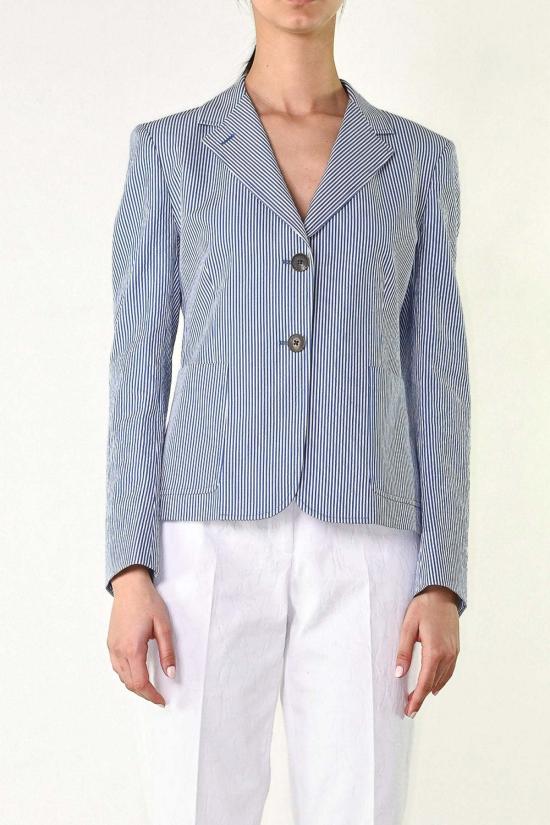  큐엘투 수트 자켓 Ql2 다이아나 데님 블레이저 데님