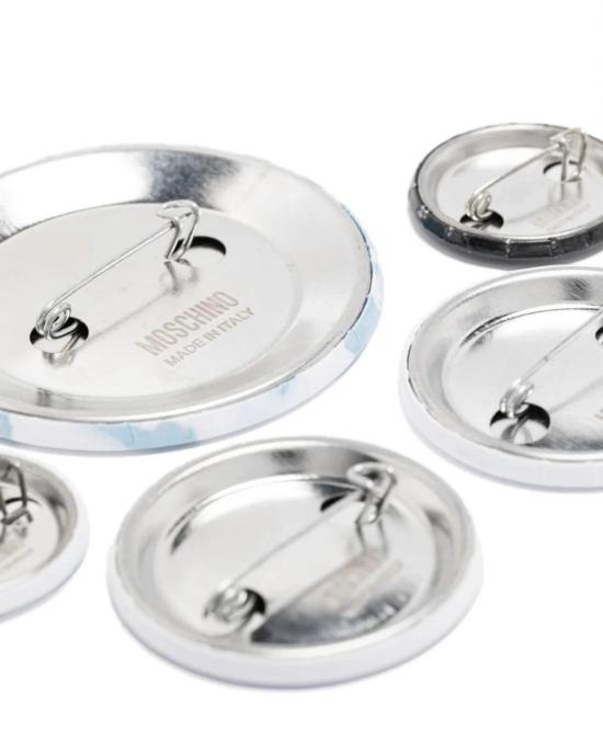 25SS 모스키노 브로치 251219103 8401 1888 MULTICOLOR - MOSCHINO