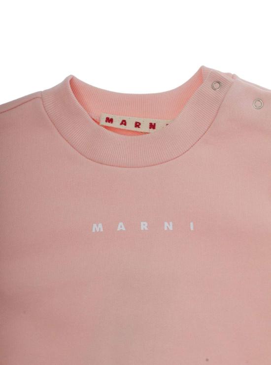  [키즈] 마르니 캐주얼 세트 키즈 스웨트셔츠와  세트 (핑크) - MARNI