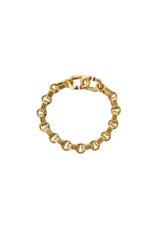  클레어 브이 바디 주얼리 클레어 V. 르 스토리 체인 팔찌 골드