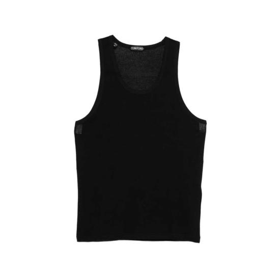  톰포드 민소매 티셔츠 톰 포드 스웨터 탱크탑 블랙