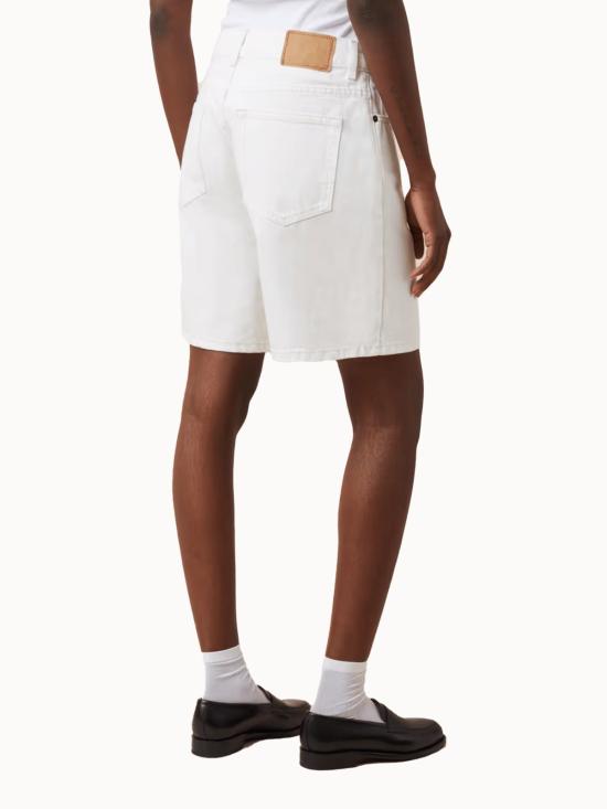  제네리카 데님 숏팬츠 제너리카 벨렘 반바지 내추럴 화이트 - JEANERICA