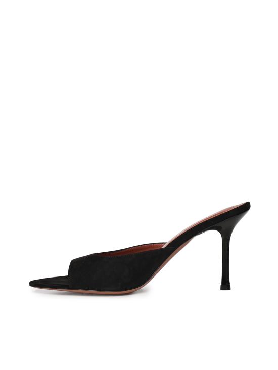 26SS 줄리아노 갈리아노 뮬/슬리퍼 CONNIE CAMOSCIONERO Black - GIULIANO GALIANO