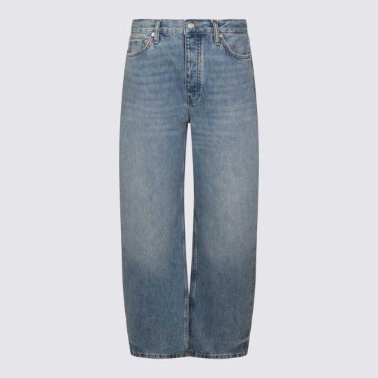  애니빙 데님 팬츠 아니네 빙 프리츠 진 워시드 블루