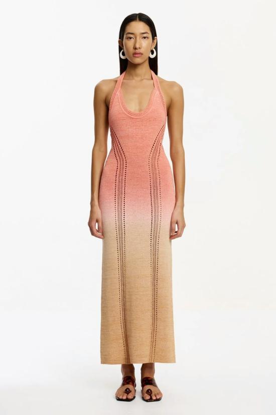  시그니피컨트 아더 롱 원피스 Significant Other Clemence 맥시 드레스 솔라 딥 다이 - SIGNIFICANT OTHER