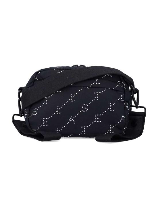  [키즈] 스텔라 맥카트니 크로스백 스텔라 매카트니 로고 프린트 크로스바디 백 (블랙/화이트)
