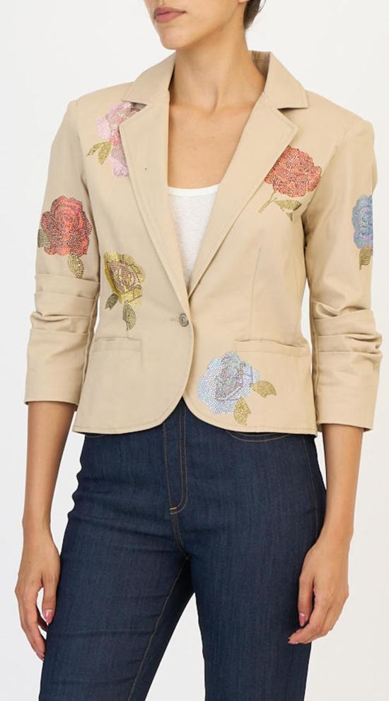  샹크 아 세트 수트 자켓 Cinq à Sept Le Petit Khloe 블레이저