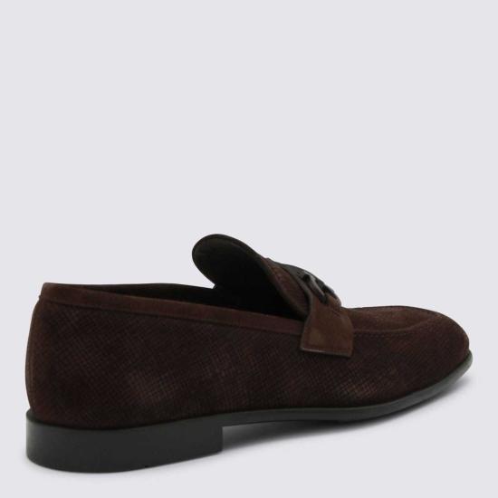  살바토레 페라가모 로퍼 페라가모 포스터  다크 브라운 - SALVATORE FERRAGAMO