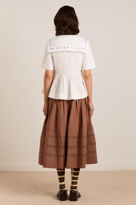  담손매더 블라우스 담슨 매더 사이러스 아일렛 - DAMSON MADDER