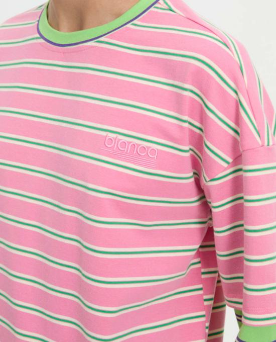  블랑카 긴팔 티셔츠 파로 티 핑크 - BLANCA