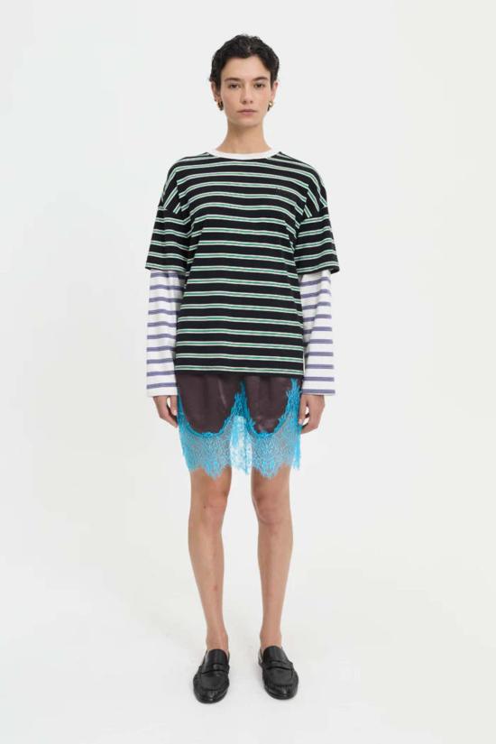  블랑카 긴팔 티셔츠 파로 티 핑크 - BLANCA