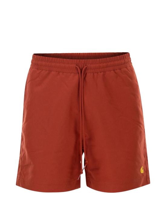 26SS 칼하트 WIP 체이스 스윔 트렁크 I035062 3NUXXOXIDE RED GOLD