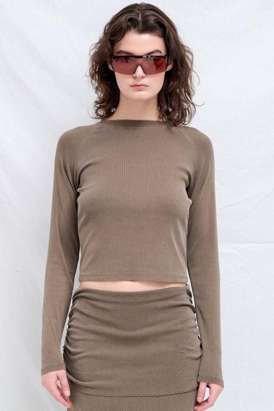  어셈블리 뉴욕 긴팔 티셔츠 어셈블리 커피 래글런 긴팔 슬림 티셔츠