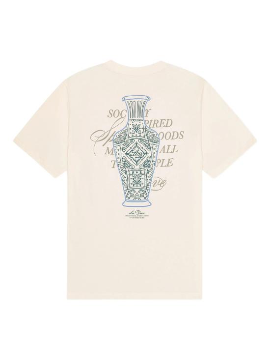 26SS 레듀 반팔 티셔츠 1001576 211 EGGNOG WHITE - LES DEUX