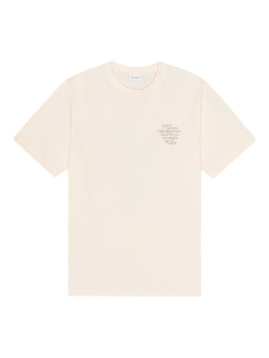 26SS 레듀 반팔 티셔츠 1001576 211 EGGNOG WHITE