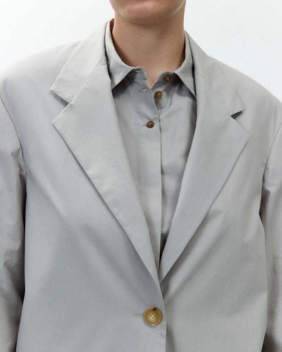  알리지 수트 자켓 알리시 포플린 블레이저 - ALYSI