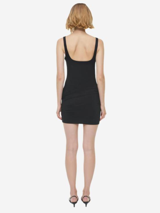  조나단 심카이 숏 원피스 린디 스컬프티드 스쿠버 미니 드레스 블랙 - JONATHAN SIMKHAI