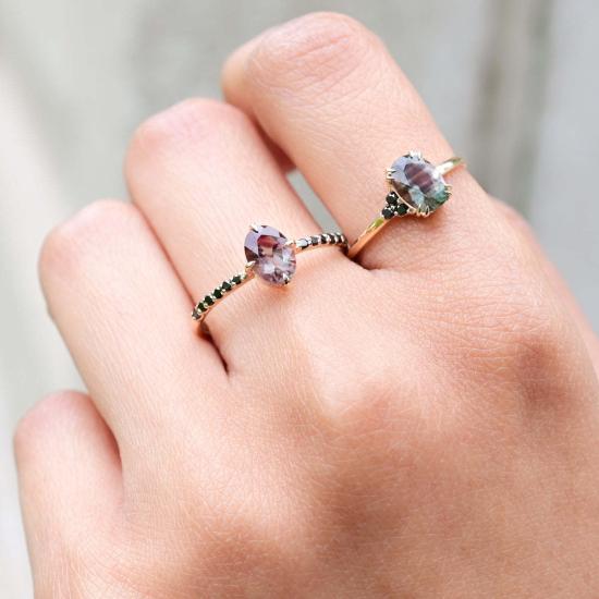  미아란테 반지 포르바 선스톤 - MIARANTE