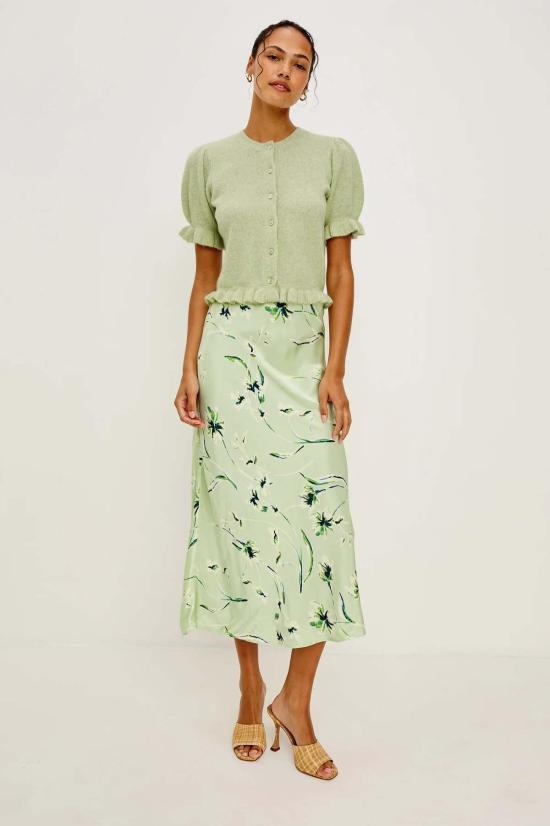  레일즈 미디 스커트 안야 스커트 민트 린네아 - RAILS