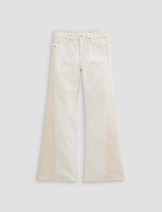  아드리아노 골드슈미드 데님 팬츠 Ag Jeans Saige 와이드 레그 진 - ADRIANO GOLDSCHMIED