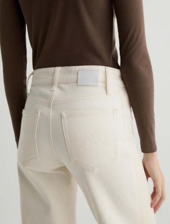  아드리아노 골드슈미드 데님 팬츠 Ag Jeans Saige 와이드 레그 진 - ADRIANO GOLDSCHMIED