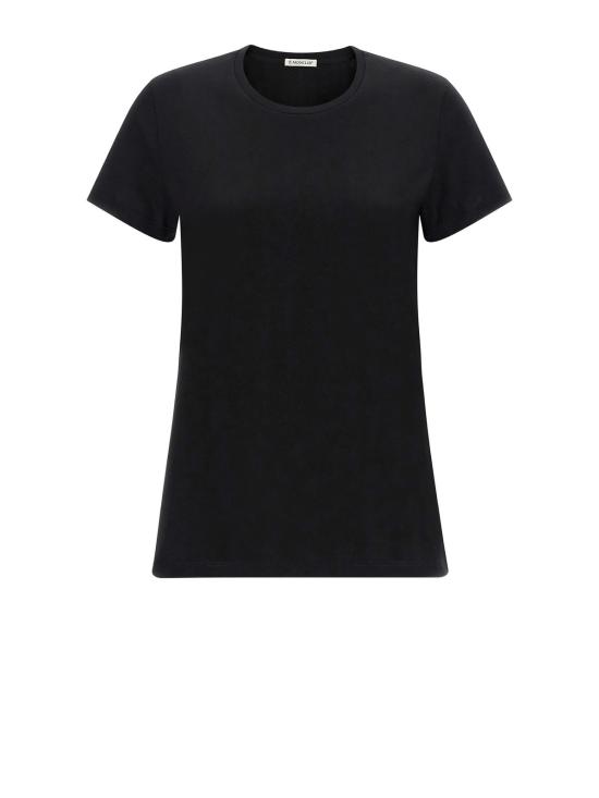  몽클레어 반팔 티셔츠 몽클레르 티셔츠 블랙