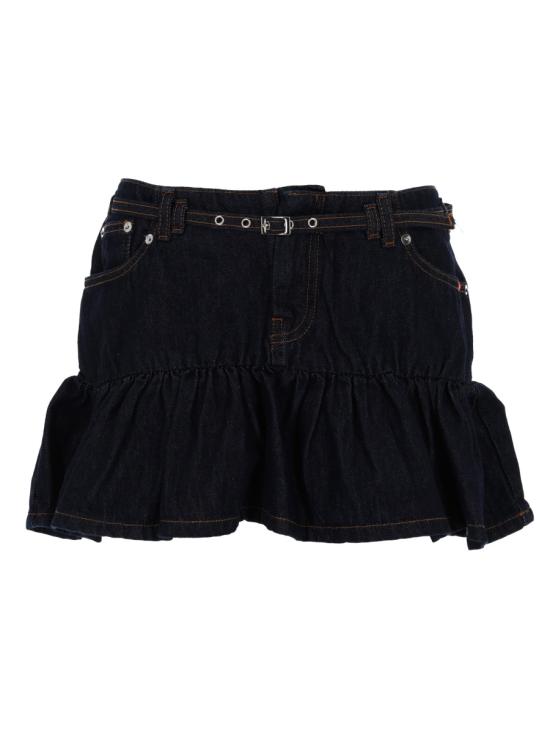 26SS 아미시 숏 스커트 AMD178D380 0021C0999 DENIM